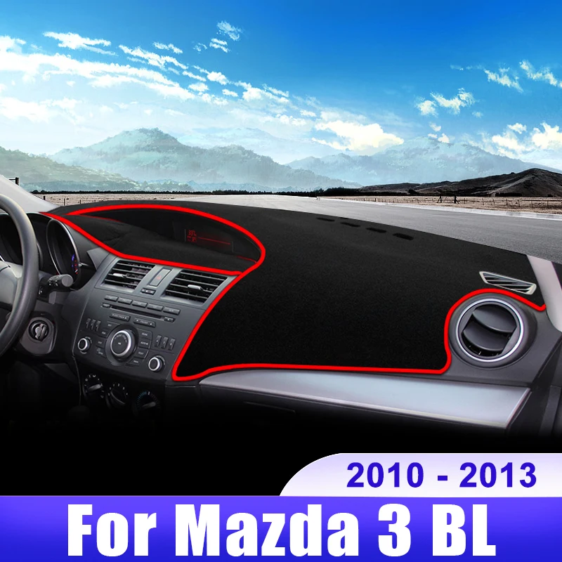 

For Mazda 3 M3 BL 2010 2011 2012 2013 Axela Car Dashboard Cover Dash Mat Sun Shade Anti-UV Non-slip Pad Accessories