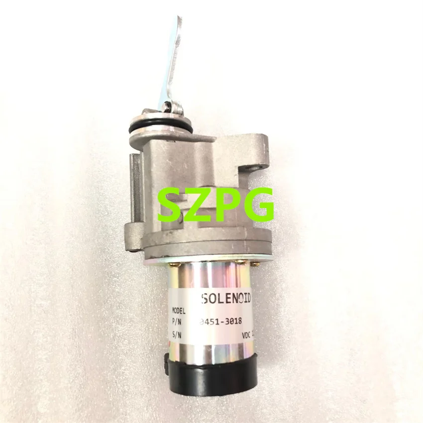 12V Flameout Solenoaid Valve 0451 3018 04513018 for Deutz F2l2011 Bf3l2011 D3l2011 F3l20