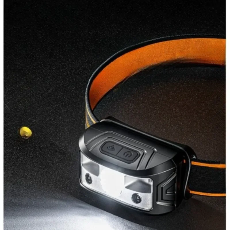 GX-U8 LED strong light headlight night fishing remote shooting USB charging, induction outdoor