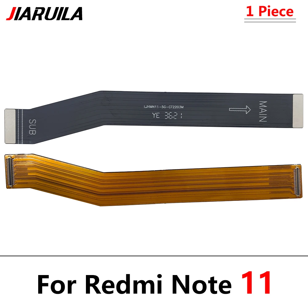 

Main Flex Cable For Redmi Note 11 5G Connect Mainboard To LCD Screen Ribbon Main Mothernoard Smartphone Replacement Parts