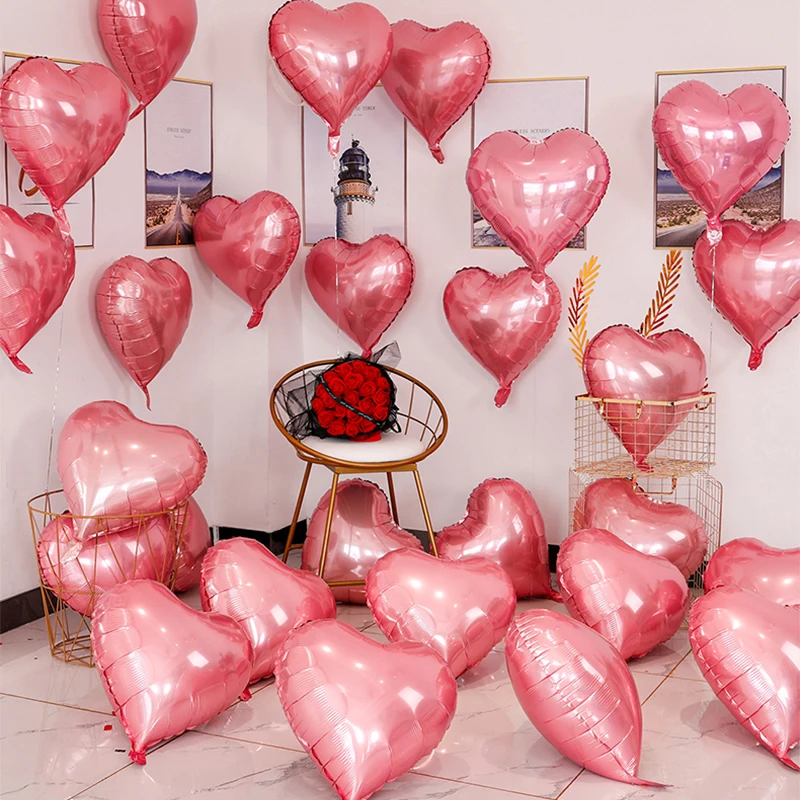 10/50/100Pcs Wedding Decoration Love Balloons Valentine\'s Day Romantic Proposal Christmas DIY Birthday Party Ornament Balloons