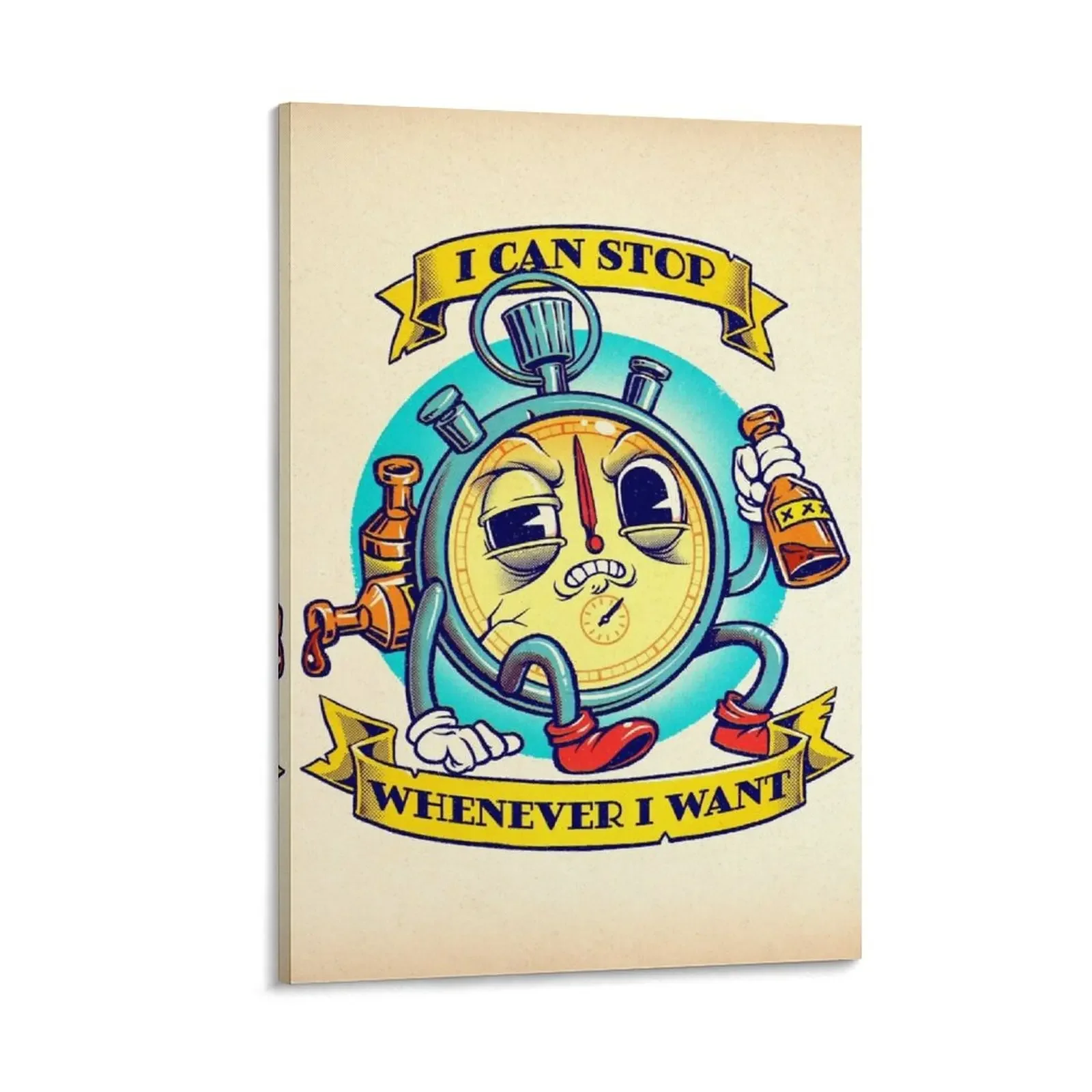 

I can stop whenever I want Canvas Painting cute room decor wall decor Decoration bedroom