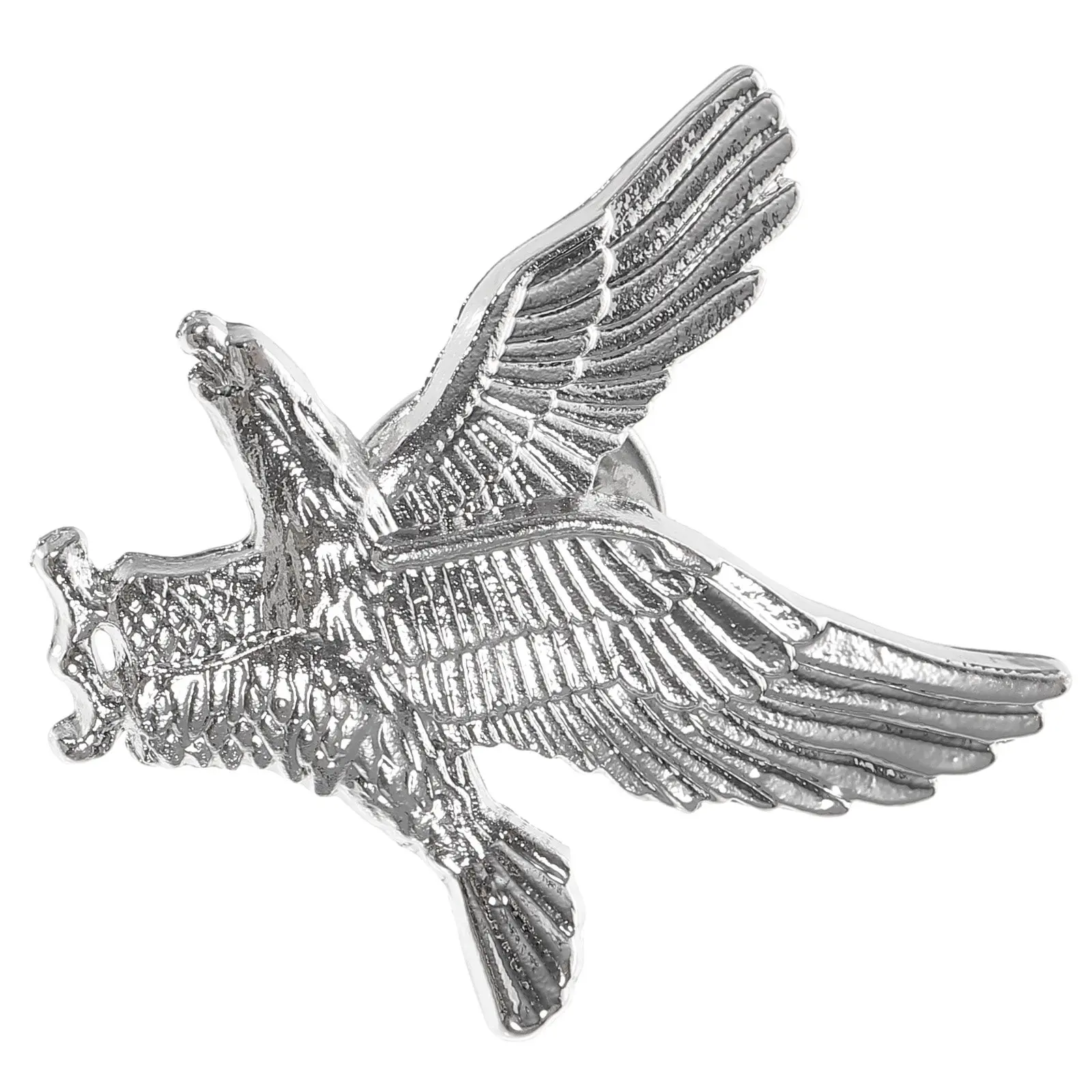 Eagle Shaped Brooch Women's Alloy Crystal Rhinestone Breastpin Adorable Bright Fashion Accessory Scarf Hat Dress Suit Matching