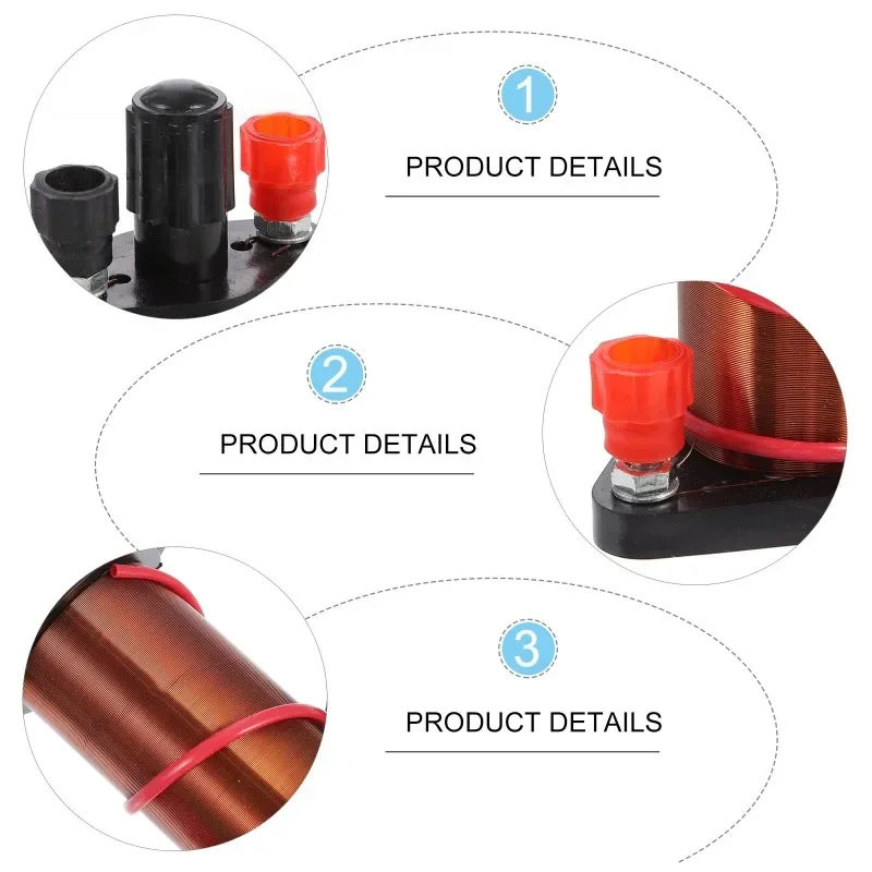 الكهرومغناطيسي التعريفي لفائف النحاس DIY الفيزياء تجربة التدريس المساعدة الملف اللولبي لفائف نموذج أطقم