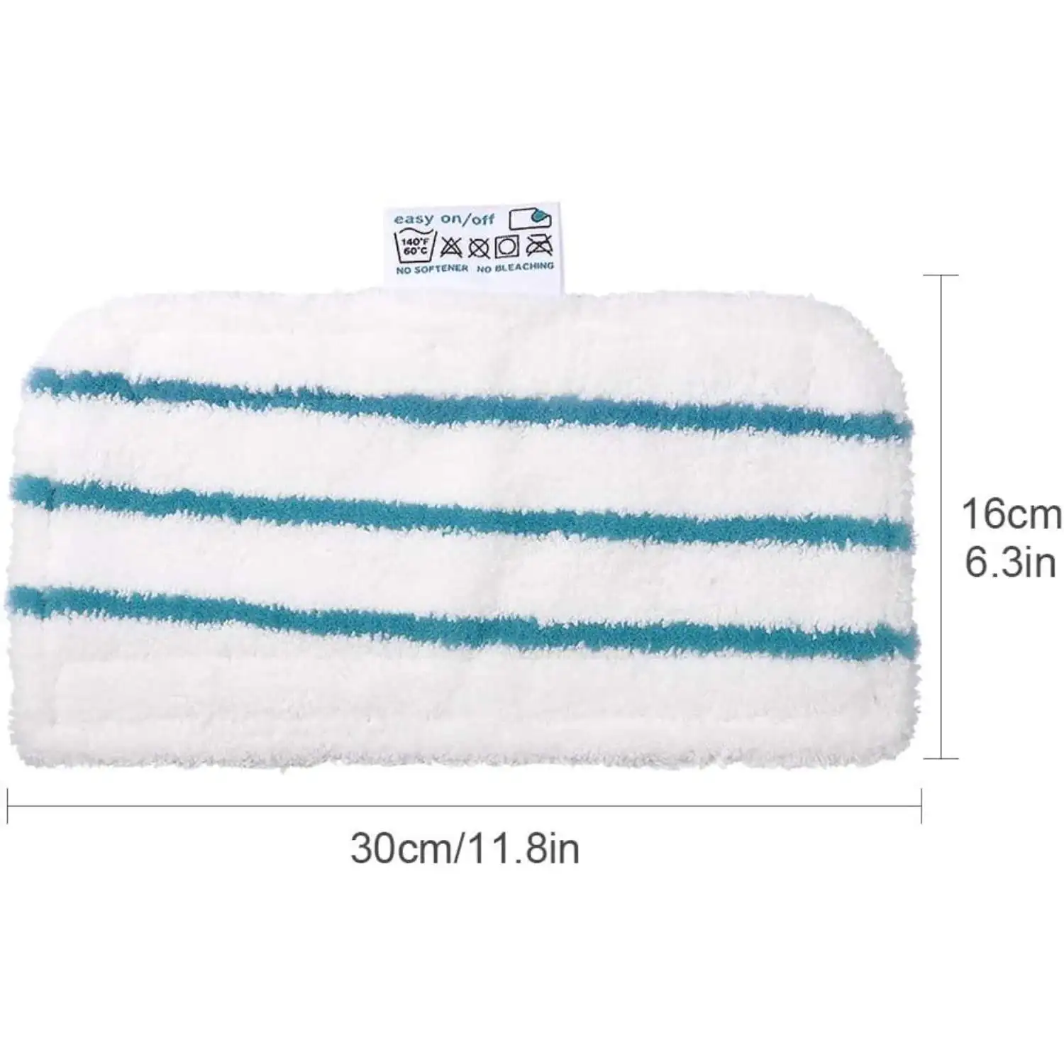 Pads for Black & Decker Steam Mop FSMP20, Microfibre Steam Pads for Black Decker FSM1630, FSM1616, FSMH13E5, FSM1321, FSM1605