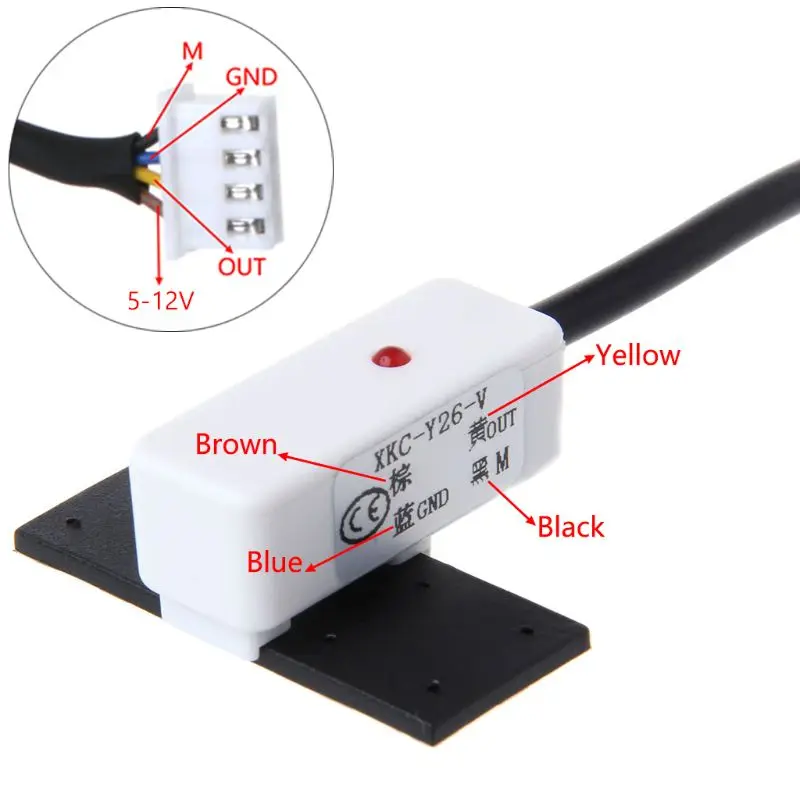 Non-Contact Liquid Level Induction Detector, XKC-Y26-V, 5-12V