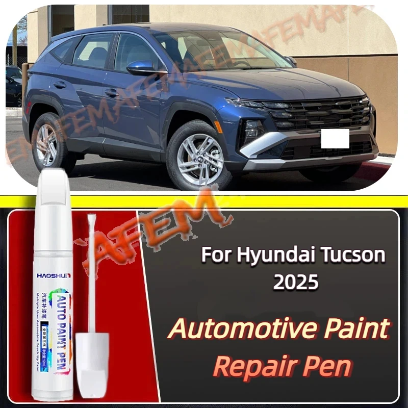 Карандаш для ремонта царапин на автомобиле, маркер для подкраски Hyundai Tucson 2025, средство для удаления царапин, аксессуары для ухода за автомобильной краской