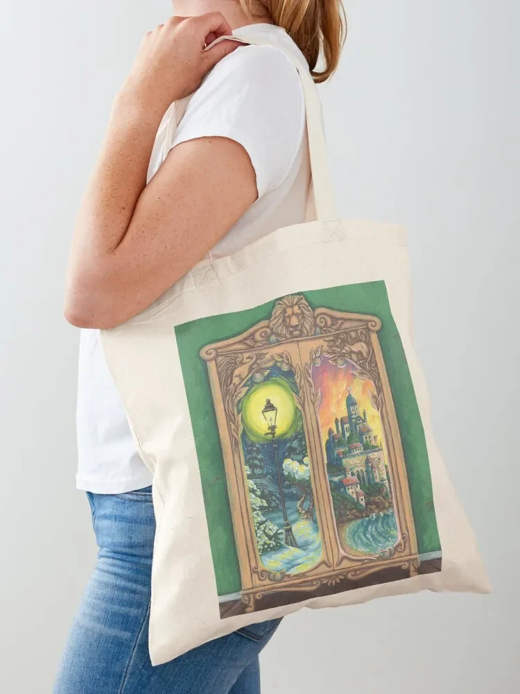 Into Narnia Tote Bag ecological bags shopper bags for women shopping trolley bag