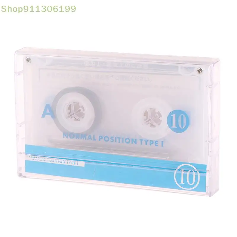 1 Pc Standard Cassette Blank Tape Player Empty Tape With 10 Minute Magnetic Audio Tape Recording For Voice Music Recording