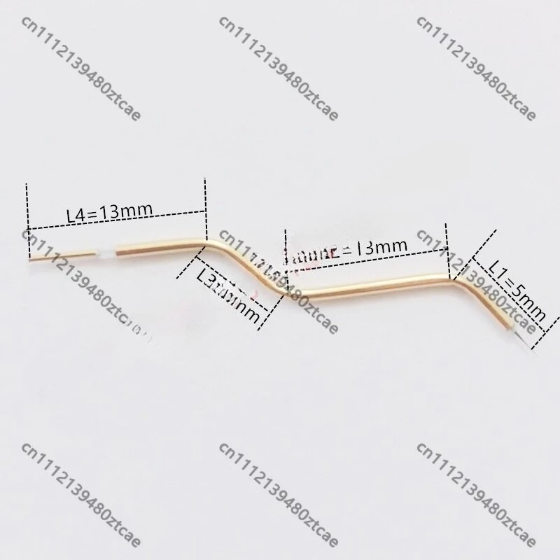 Kelvin Tungsten Test Probe High Voltage High Frequency For Semiconductor Wafer Chip Probe Station Testing Parts