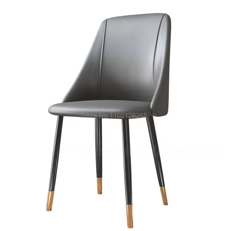 

Light Luxury Dining Chair Backrest Chairs Home Nordic Modern Minimalist European Office Chair Restaurant Lounge Chair Furniture