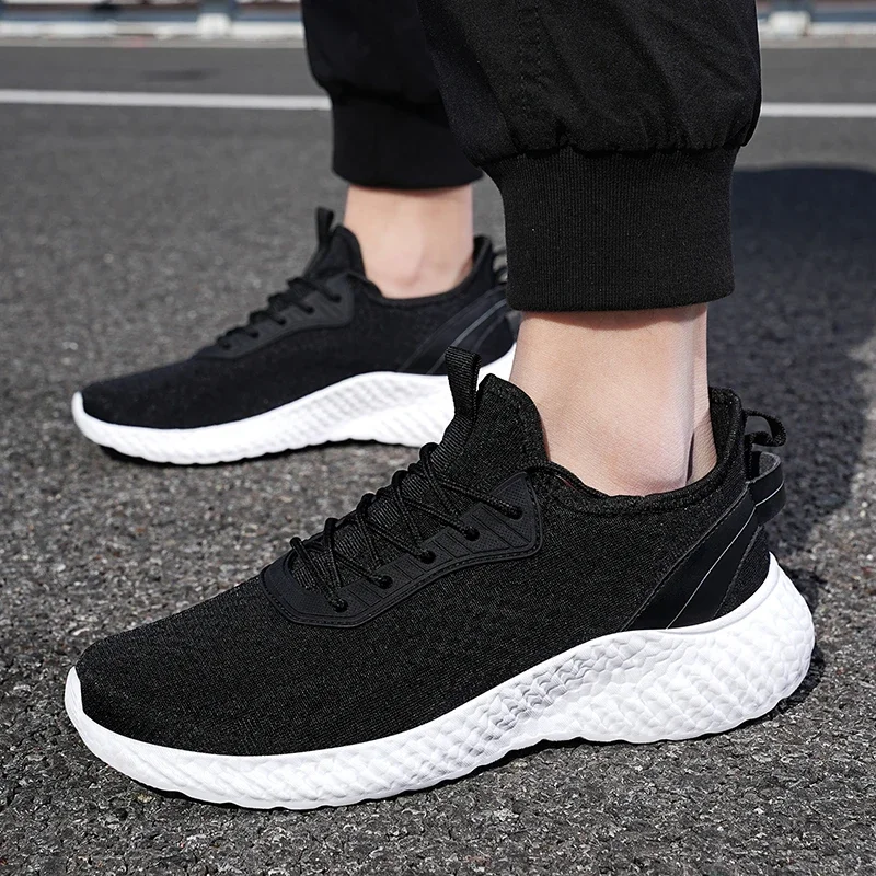 Men Casul Sports Shoes Breathable Walking Sneakers Outdoor Lightweight Soft Comfortable Sweat-Absorbant Tenis Masculino Men Shoe