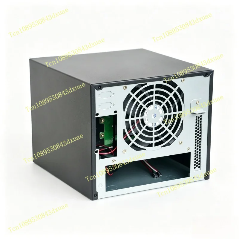 NAS Storage Chassis 4 Bay Hot Swap Hard Drive Bays Mini ITX Server Case Aluminum Front Panel For Home Data Backup
