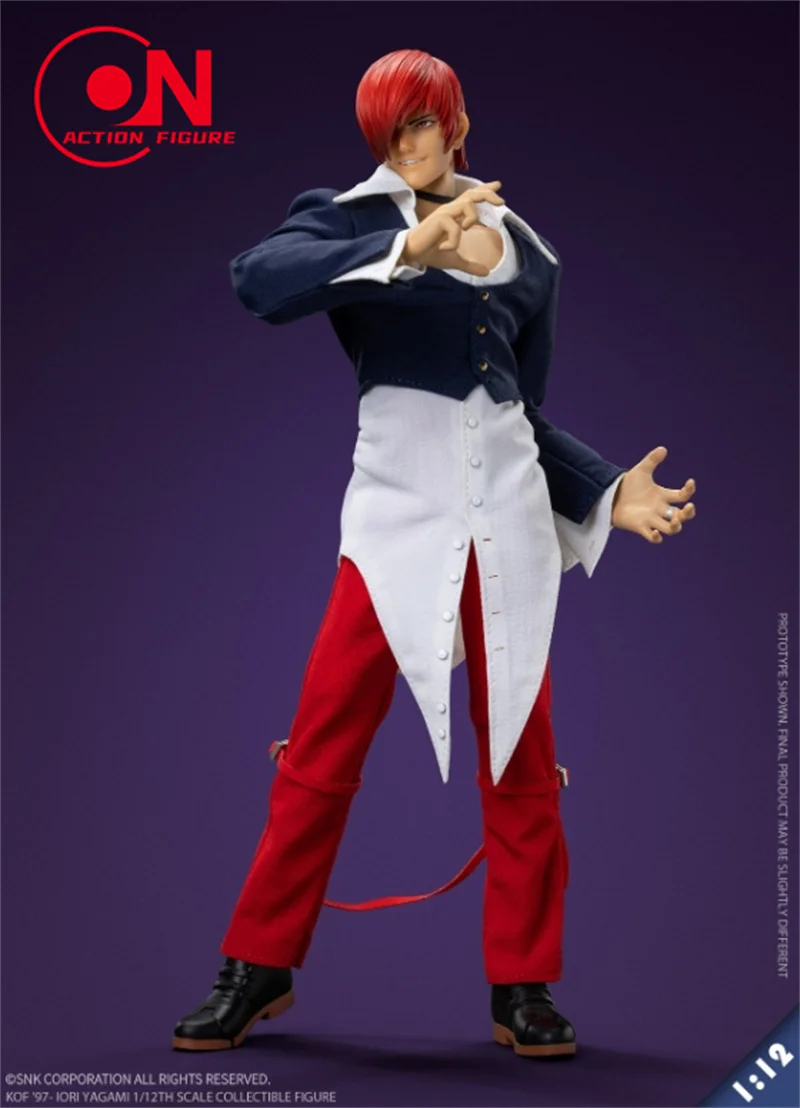 【2025 Q1】TUNSHI STUDIO 1/12 TS-XXZ-008 Iori Yagami The King of Fighters '97 Action Figure Collectible Model Toys