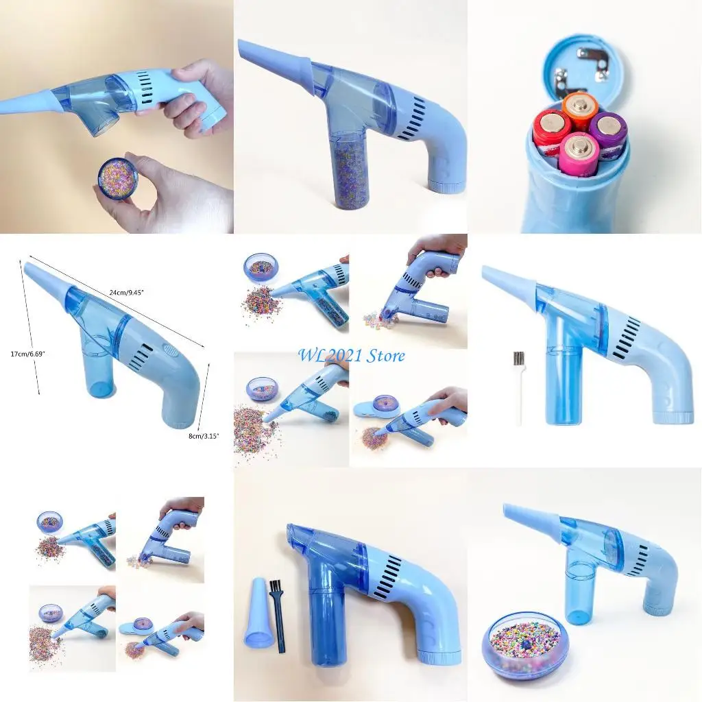 

G5GC Handheld Vacuum Cleaner Electric Bead Suction Machine Rice Beads Beads Loose Beads Overflow Desktop Cleaning Tools