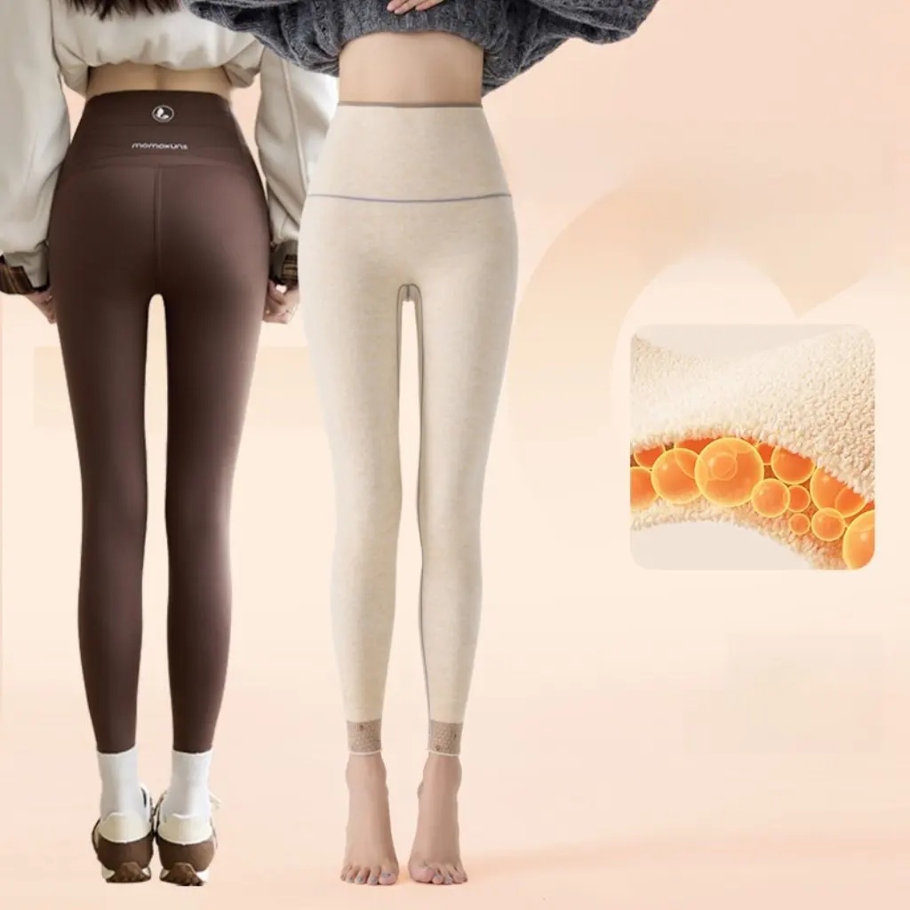

Dragonfly Women's Velvet Leggings High Waist Tummy Control Yoga Sports Outerwear Slim Warm Shark Pants Autumn Winter plus Size