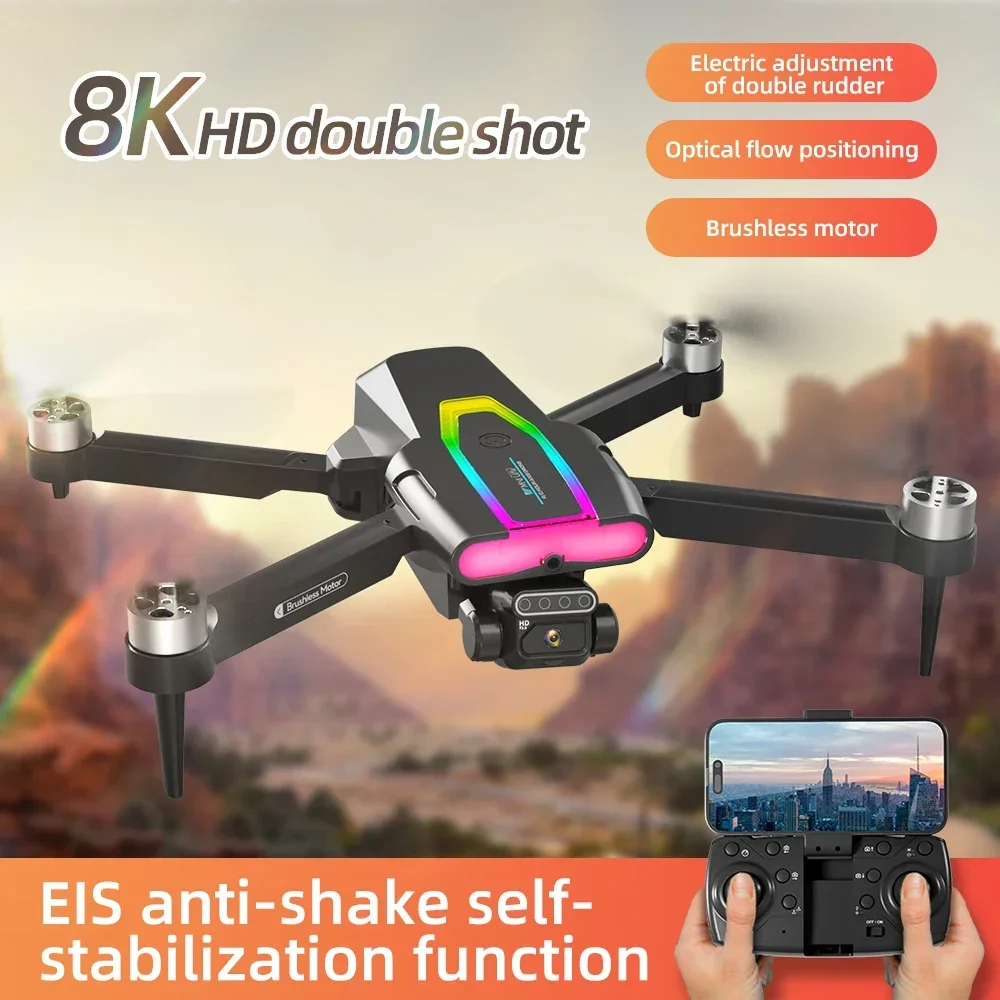 F199 Drone Aerial Photography With 1080P Wide Angle HD Dual Camera Brushless WIFI FPV Professional RC Foldable Quadcopter