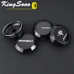 4PCS JDM Sport Wheel Cap Clip 60mm KRANZE Emblem Wedssport Wheel Center Caps Rim Cover Hub Cap WEDS SA90 17