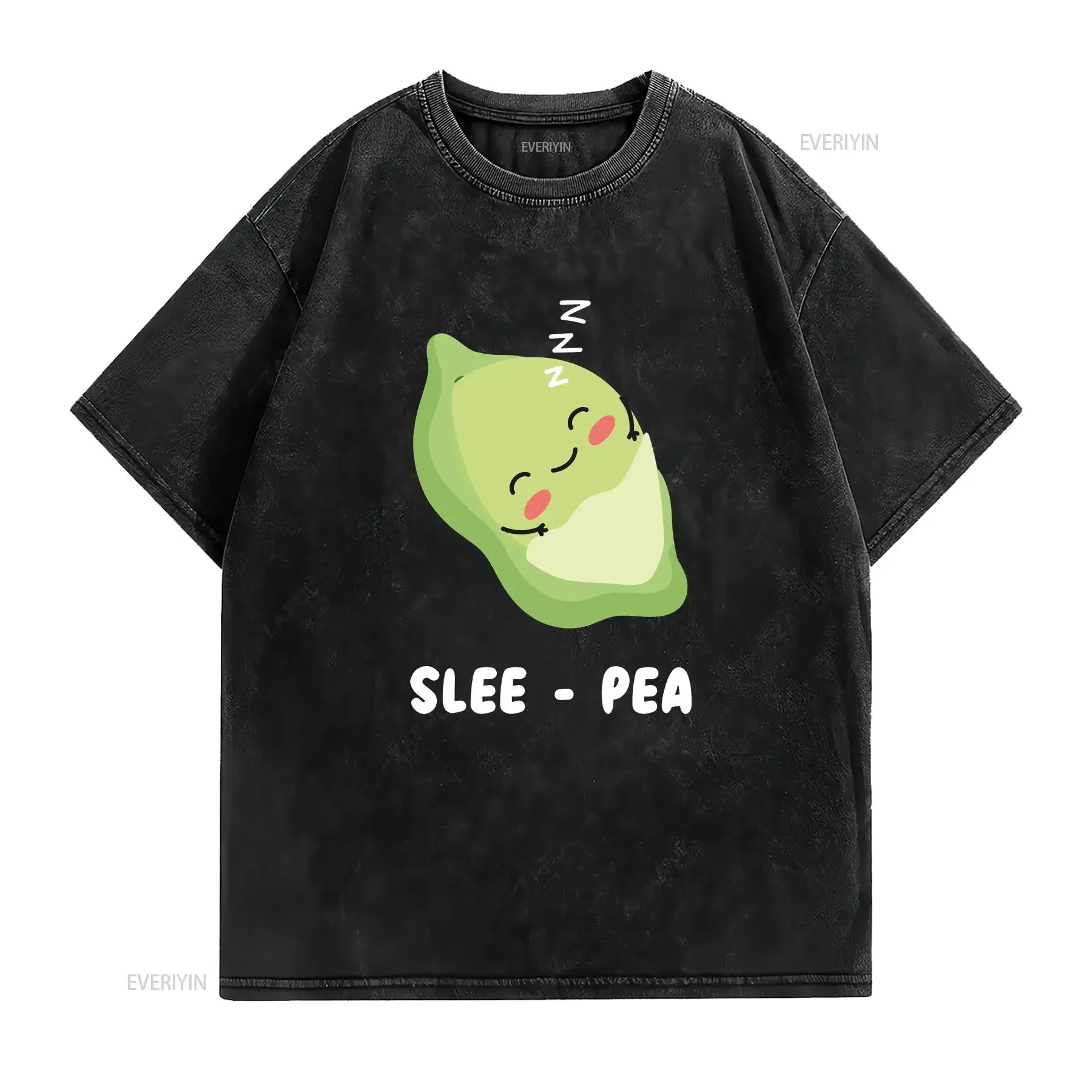 Funny Sleepy Womens T Shirt Slee Pea Sleep Tired Ladies  vintage Washed Stylish Slightly Soft Comfortable graphic homme