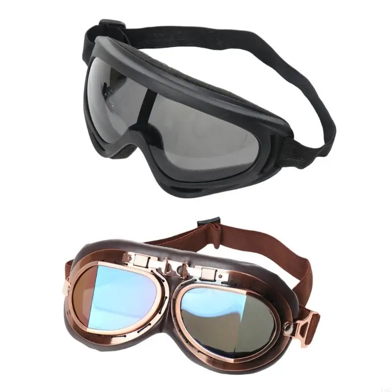 2025 Neue ergonomische Motorradbrille bequeme verstellbare PC -Objektiv Unisex Sonnenbrille für Frauen Männer Unisex Alltag
