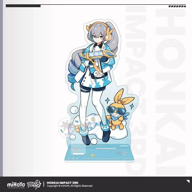 Sunsyea Honkai Impact 3rd Official Merch miHoYo Original Authentic YDXQ Theme Series Acrylic Stand Bronya Fu Hua