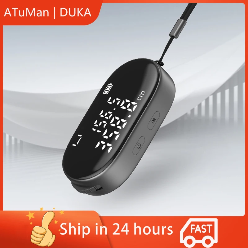 DUKA ATuMan Q2 Electronic Ruler Digital Wheel Tape Measure High Accuracy Type-C Rechargeable Length Measuring Tool 31g Portable