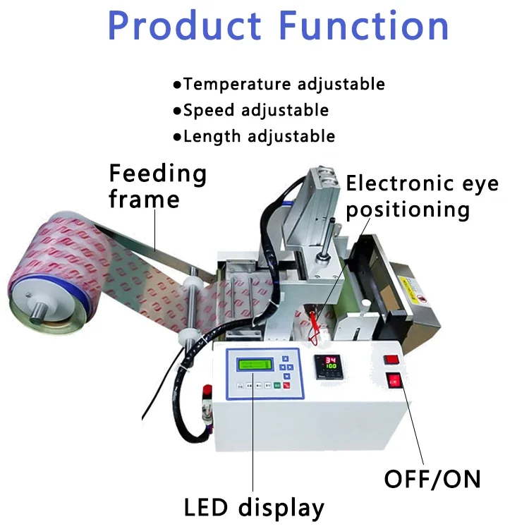 Fully Automatic Side Seal Courier Bag Making Machine | Plastic Packaging Bag Production Equipment, Factory Wholesale Price