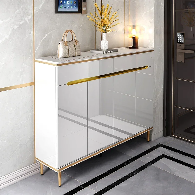 Modern Thin Closet Shoe Cabinet Stand Organizer French Locker Storage Shoe Cabinets Outdoor Armarios De Dormitorio Furnitures