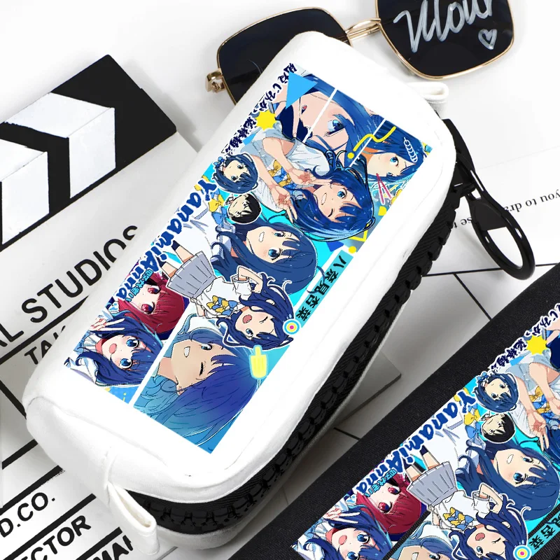 Anime Too Many Losing Heroines Federmäppchen Yanami Anna Yakishio Remon Cosplay Stifttasche Bleistiftbox Cartoon Kosmetik Aufbewahrungstasche