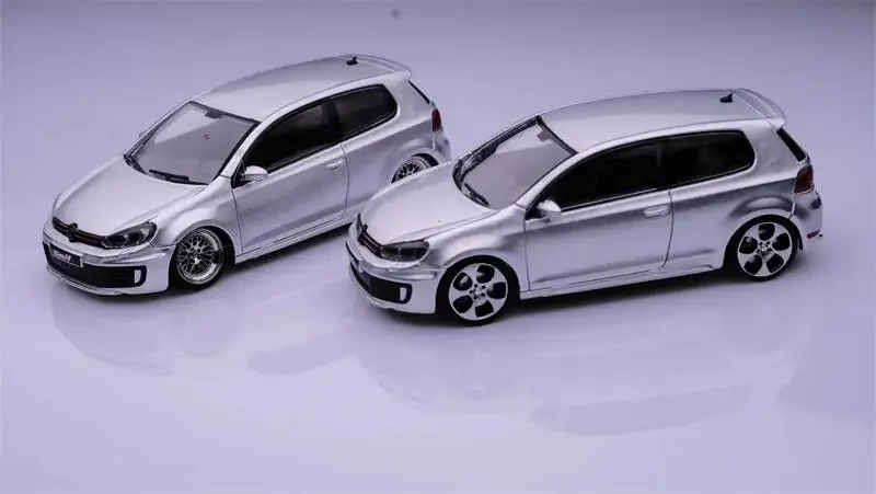 Maxwell-ダイキャストモデルカー,ゴルフgti,mk6,認定799, 1:64