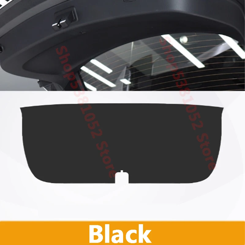For Rising Auto R7 2023 2024 2025 Car Rear Trunk Tailgate Protection Pad Trunk PU Leather Anti-dirty Pad Accessories