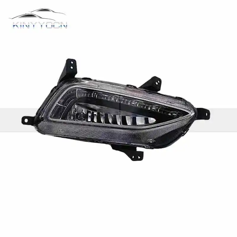 For Hyundai Tucson ix35 2015 16 17 18 19 20 21 Front Bumper Fog Light Foglight Fog Lamp Foglamp DRL Day Running Lamp