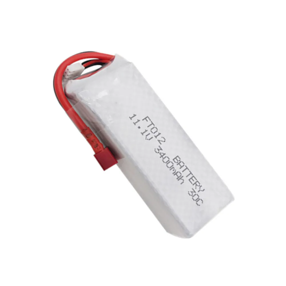 11.1V 3400mah 30C Lipo batteria per Feilun FT012 Huanqi 734 RC giocattoli barca elicottero Quadcopter pezzi di ricambio 3S Lipo 11.1V batteria