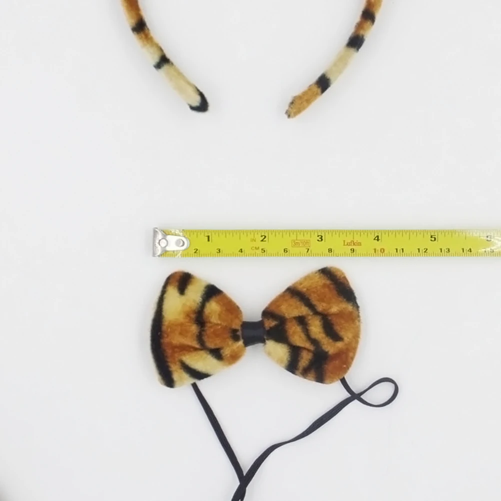 

3Pcs Cat Cosplay Set Kids Party Costume Includes Ear Headband Bow Tie Tail Accessories Cat Cosplay