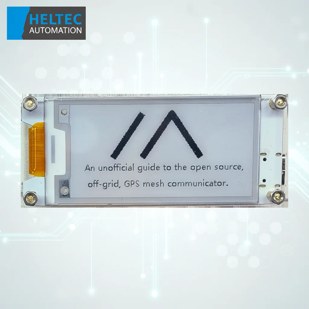 

Heltec Meshtastic Wireless-Paper ESP32 2.13-Eink SX1262 LoRa Smart Label for Electronic Shelf Display via WiFi and BLE
