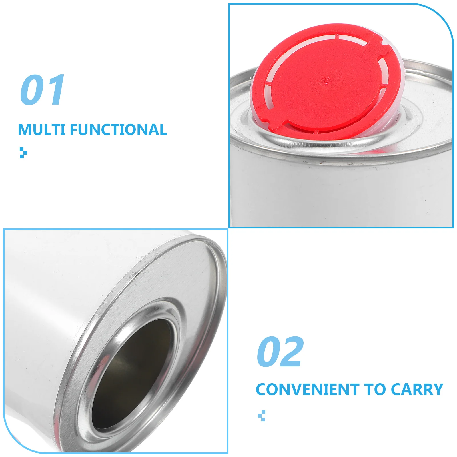 Kleine Metallfarbe kann langlebig, multifunktional, auslaufsicher, für Latexfarbe, Asphaltproben, Zuhause, Auto, Detaillierung, Partygebrauch