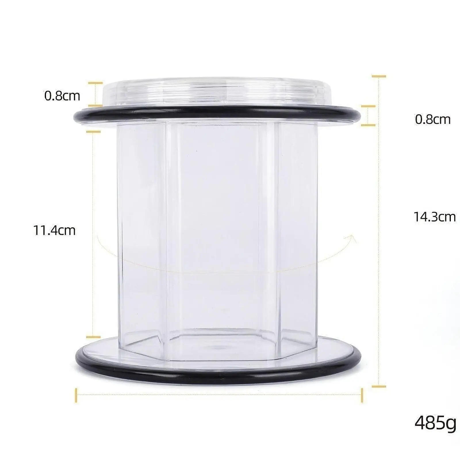 Mini Rotary Tumbler Machine Jewelry Polisher Barrel Automatic Timer Polishing Machine for Jewelry Tools and Coin Buffing