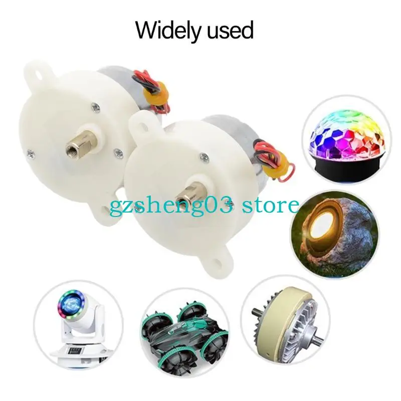 Motor redução engrenagem engrenagem 6V U75C 6V para modelo brinquedo leve estágio DIY fácil usar