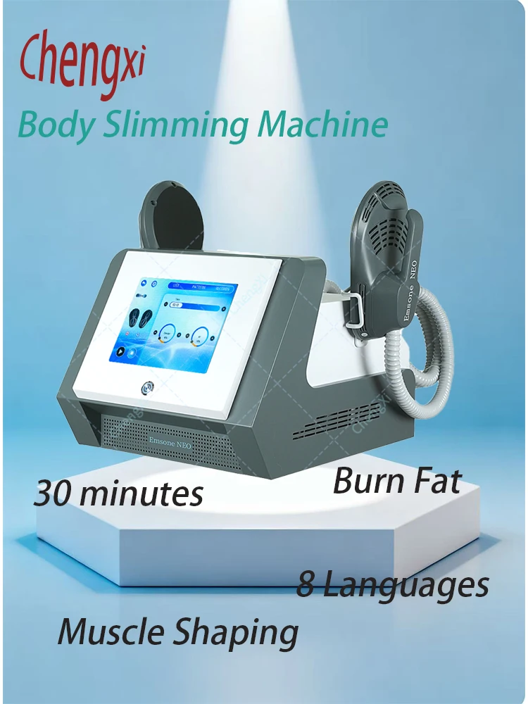

Portable Emsone NEO Slimming Machine 2/3/4/5 Handles 6500W 200Hz Electronic Body Shaper with EMS Technology
