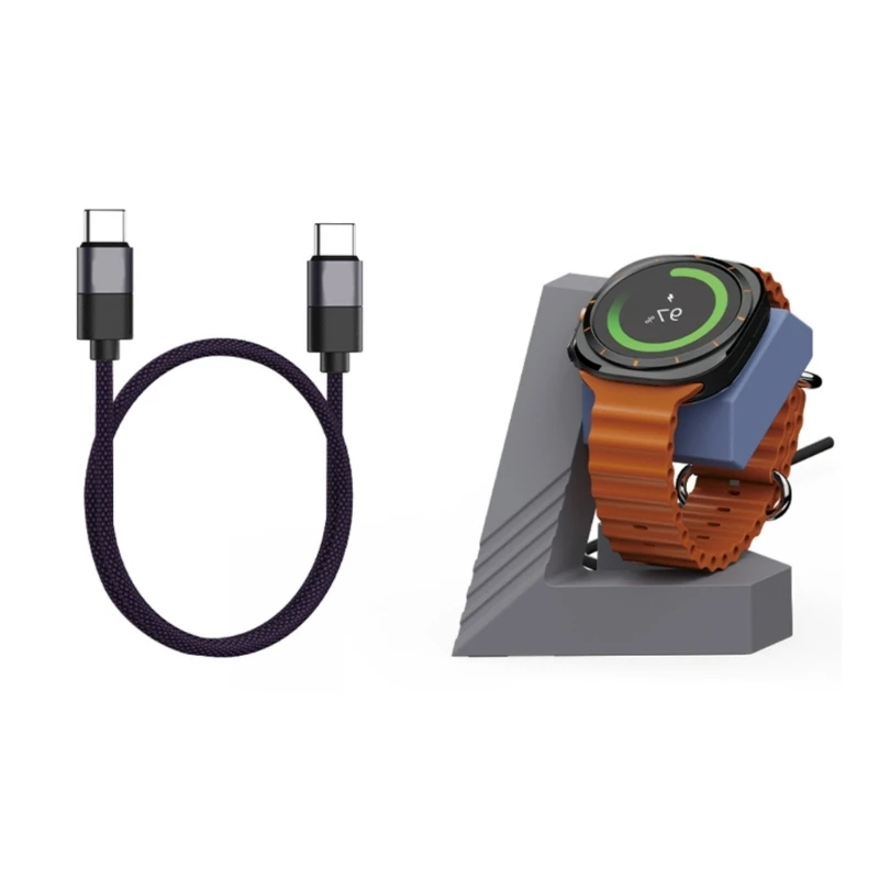 Moderne Design Watch Fast Ladungskabel Datenkordstation Stromladegerät Adapter Dock -Halter