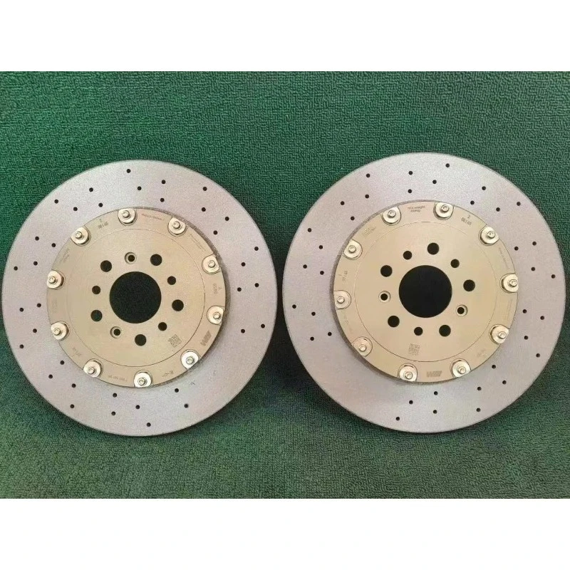 

High quality modified brake caliper set (front 6 pistons rear 4 pistons) forged aluminum alloy calipers