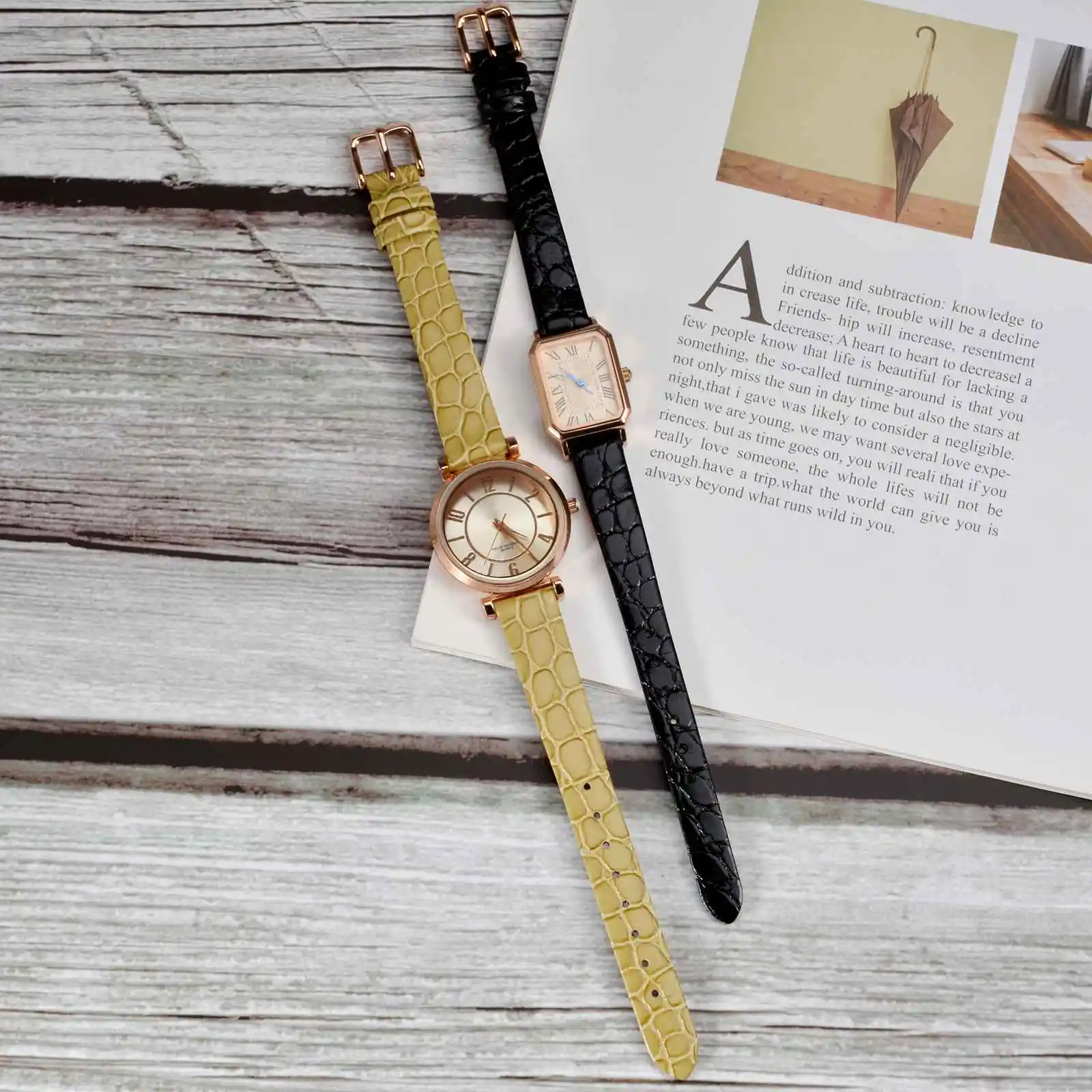 BISONSTRAP Luxury Genuine Leather Watch Straps Women 8mm 10mm 12mm 14mm 16mm 18mm 19mm 20mm for Lady Replacement Band Bracelet