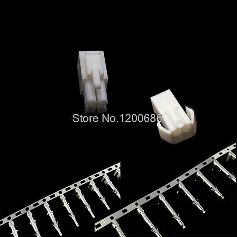 EL-4P  2X2P 4.5 Pitch connector 4.5MM 4PIN connector terminal block male and female plug connector sets