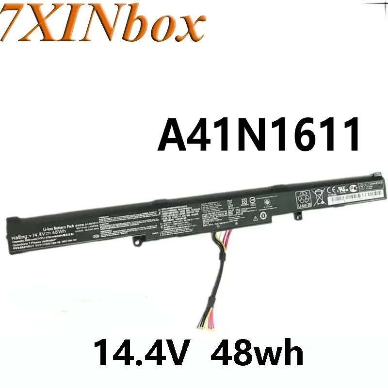 7XINbox A41N1611 14.4V 48Wh Laptop Battery For Asus GL553VW GL553VD GL553VE Series Tablet