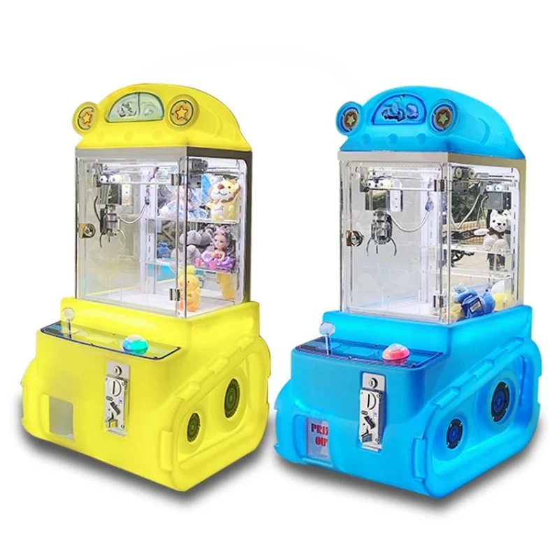 Commercial  Mini Claw Crane Machine Toy For Kids Cheap  Arcade Small Crane Prizes Machines With Bill Acceptor For Sale