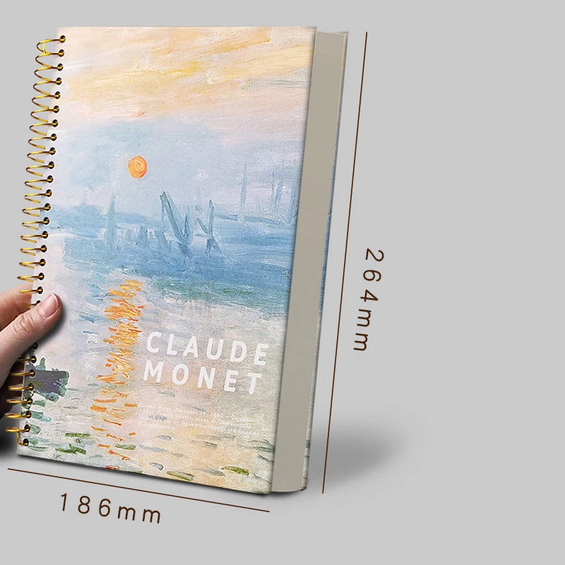 B5 Notebook Dikke Grote Horizontale Lijn Schetsboek Leuke Retro Briefpapier Student Notepad Coil Boek Kantoor Planner 365