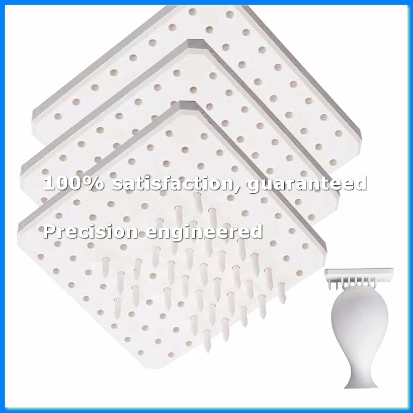 

Kiln Stilts Support Nails Pottery Firing Mat High Temperatures Kiln Tools Clay Accessories(3 Pack)-A23R