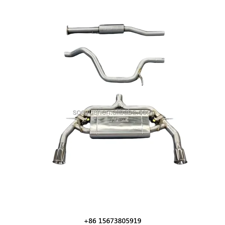

Высокопроизводительная выхлопная система для Rs ST1.5, вся серия, из нержавеющей стали 304, выхлопная труба Catback, на заказ