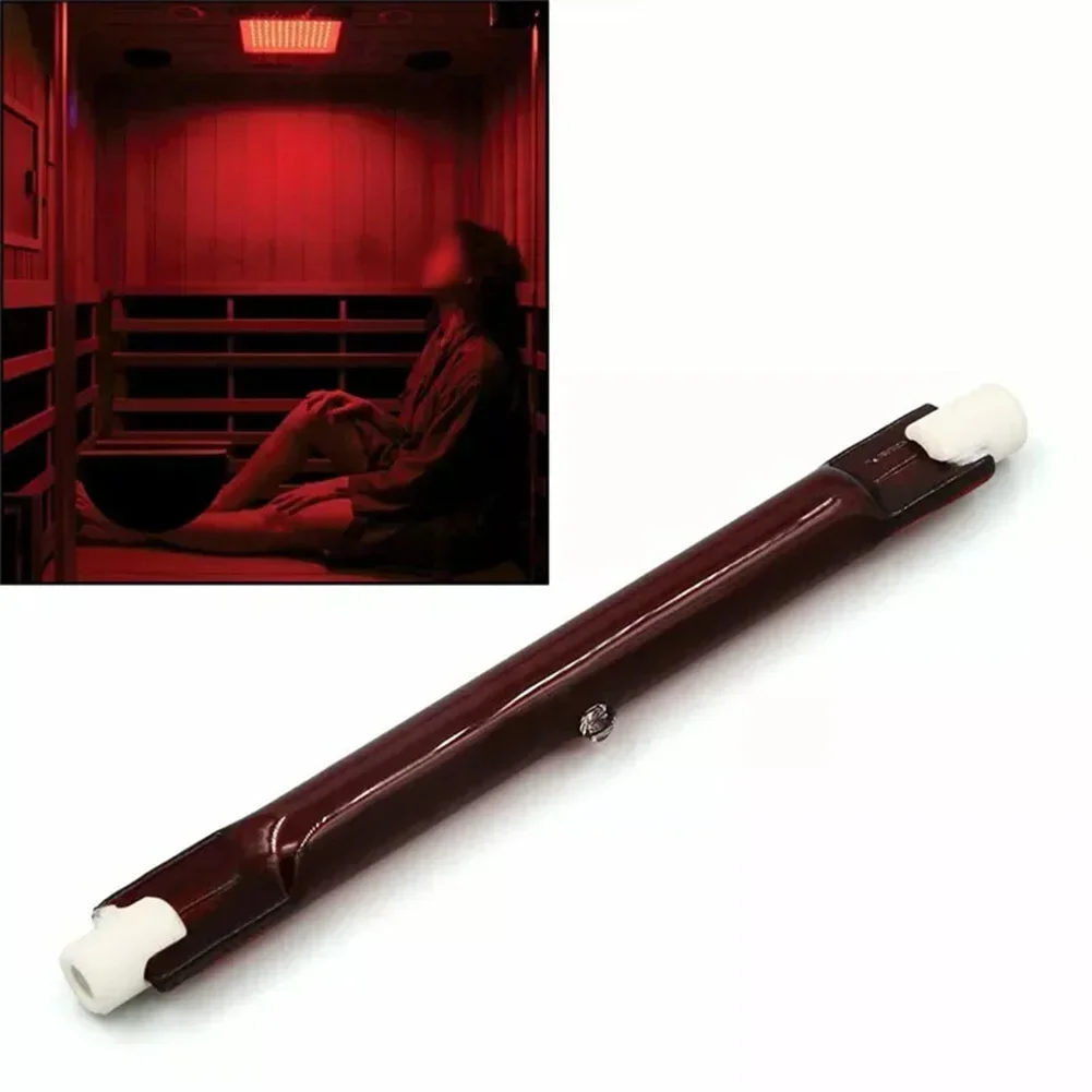 1/4pc 500 ワットルビーハロゲン加熱石英ライト IR 赤外線ハロゲン屋外パラソルヒーター電球 J118 赤外線ハロゲン