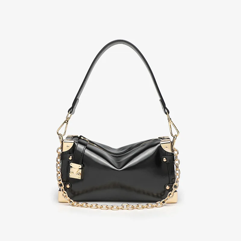 

2025 Luxury Soft Leather Underarm Bag – Vintage Shoulder Hobo Purse for Women, Stylish Crossbody Tote, Elegant Commuter Handbag